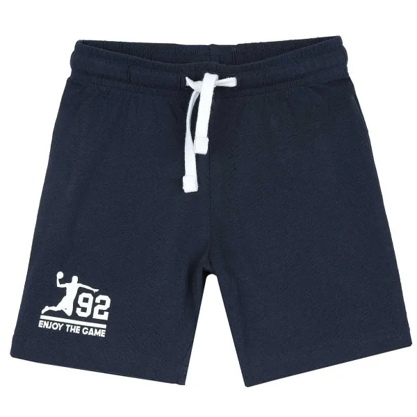 Pantaloni|Chicco Pantaloni Corti Tinta Unita Blu Scuro