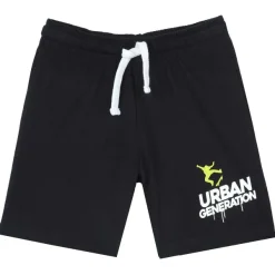 Pantaloni|Chicco Pantaloni Corti Tinta Unita Nero