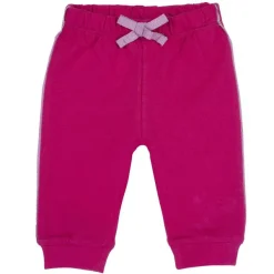 Pantaloni|Chicco Pantaloni Di Felpa Con Fiocco Rosa Scuro