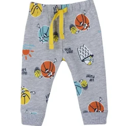 Pantaloni|Chicco Pantaloni Di Felpa Con Stampa Allover Grigio Stampato