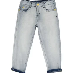 Jeans|Chicco Pantaluni Lunghi Di Denim Con Risvolto
