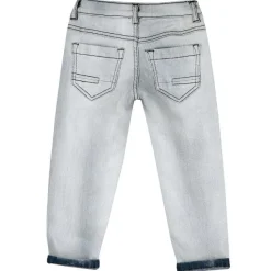 Jeans|Chicco Pantaluni Lunghi Di Denim Con Risvolto