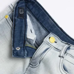Jeans|Chicco Pantaluni Lunghi Di Denim Con Risvolto