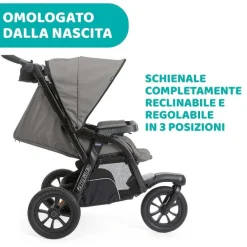 Passeggini|Chicco Passeggino Activ3 2023 Dark Beige
