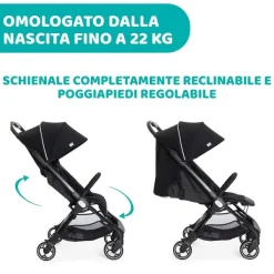 Passeggini|Chicco Passeggino We Nero