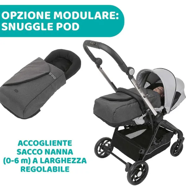Passeggini|Chicco Passeggino One4Ever Silverleaf