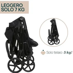 Passeggini|Chicco Passeggino Seety Etna Black