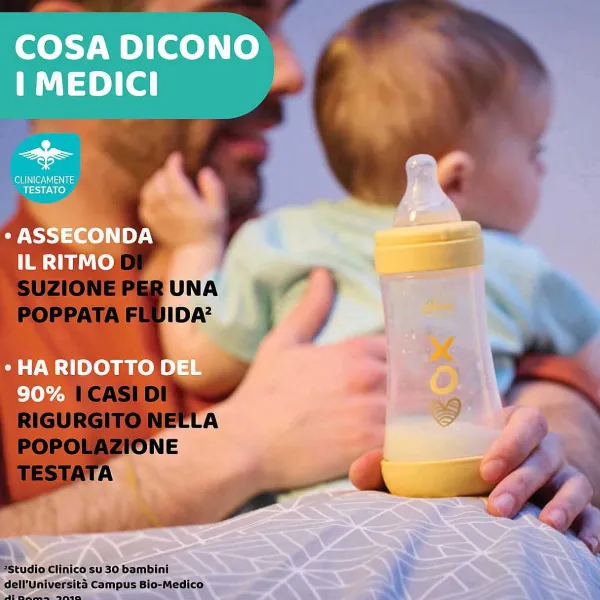 Biberon|Chicco Perfect 5 Biberon 150 Ml - Flusso Lento Azzurro