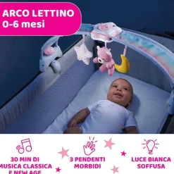 Giostrine|Chicco Rainbow Sky Giostrina Rosa