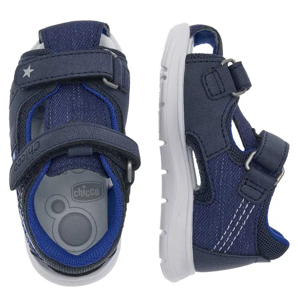 Sandali|Chicco Sandalo Bambino Giardino Blu-800