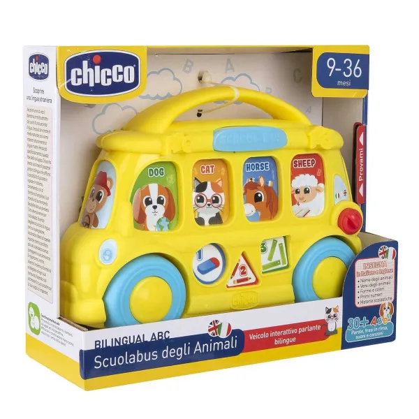 Giochi Bilingue|Chicco Scuolabus Parlante Abc