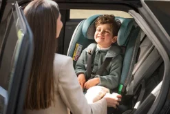 Seggiolini Auto Neonato|Chicco Seggiolino Auto Bi-Seat Air & Full 360 I-Size Base (40-150 Cm) Black Air