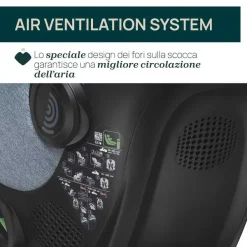 Seggiolini Auto Neonato|Chicco Seggiolino Auto Bi-Seat Air & Full 360 I-Size Base (40-150 Cm) Teal Blue