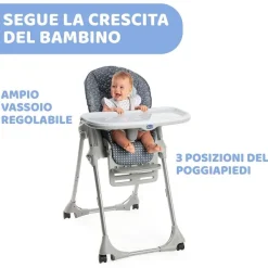 Seggioloni|Chicco Seggiolone Polly Easy Pinguin