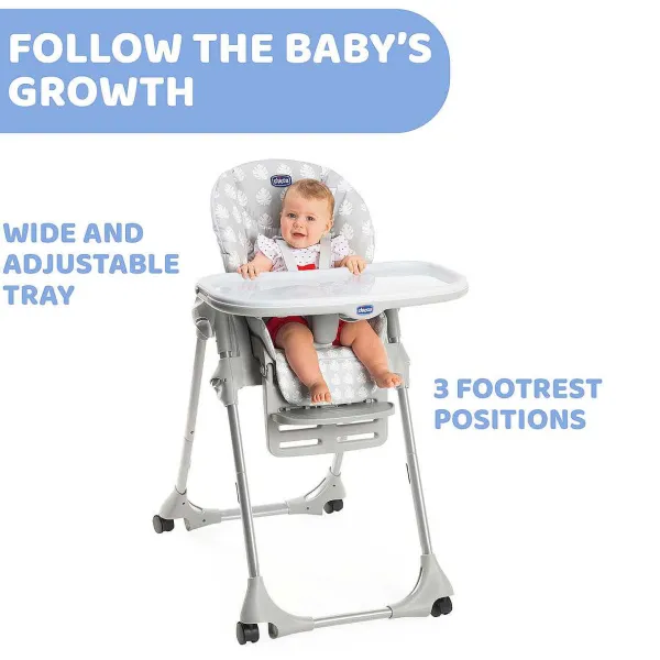 Seggioloni|Chicco Seggiolone Polly Easy Crocodile