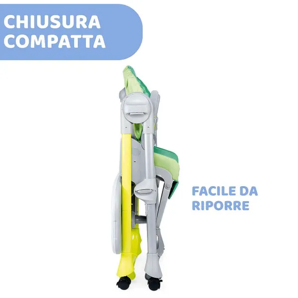 Seggioloni|Chicco Seggiolone Polly Easy Crocodile