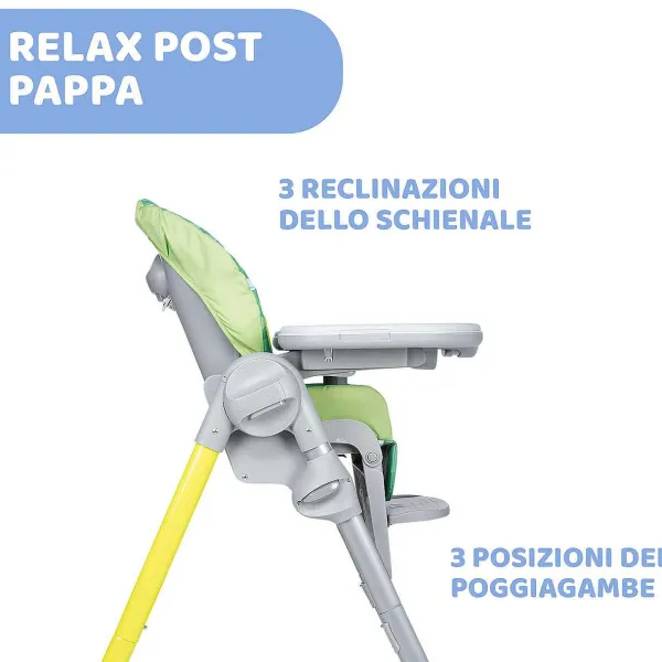 Seggioloni|Chicco Seggiolone Polly Easy Crocodile