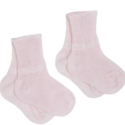 Calze E Collant|Chicco Set 2 Calzini Di Cotone Rosa Chiaro