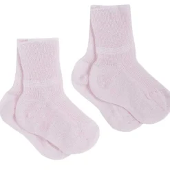 Calze E Collant|Chicco Set 2 Calzini Di Cotone Rosa Chiaro