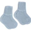 Calze E Collant|Chicco Set 2 Calzini Di Cotone Azzurro Chiaro