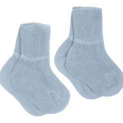 Calze E Collant|Chicco Set 2 Calzini Di Cotone Azzurro Chiaro
