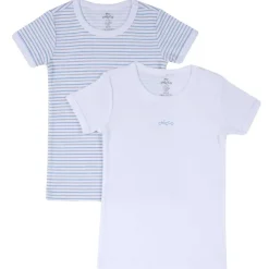 Body|Chicco Set Magliette Intime Di Costina Con Manica Corta