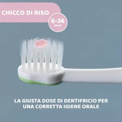 Igiene Orale|Chicco Spazzolino Da Denti 6-36 M Multicolore Rosa