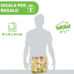 Incastri E Impilabili|Chicco Stone Balance Eco+