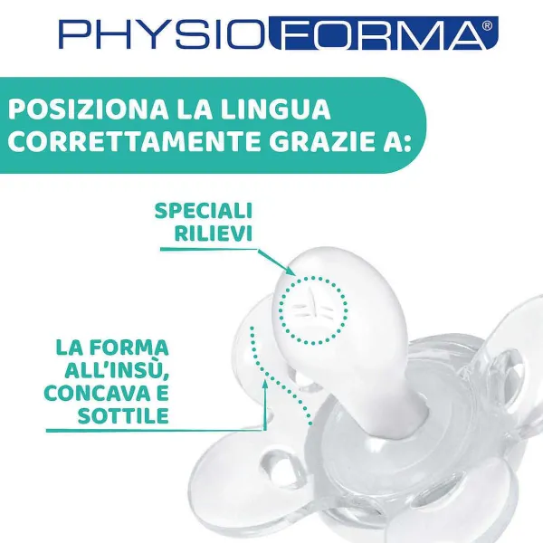 Succhietti Physioforma|Chicco Succhietto Physioforma® Comfort 6-16M (1 Pcs) Silicone Dandelion