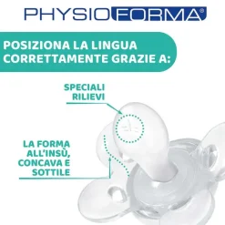 Succhietti Physioforma|Chicco Succhietto Physioforma® Comfort 6-16M (2 Pcs) Silicone Dog And Dandelion