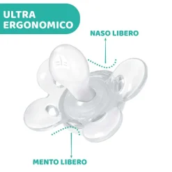 Succhietti Physioforma|Chicco Succhietto Physioforma® Comfort 16-36M (2 Pcs) Silicone Seal And Stars