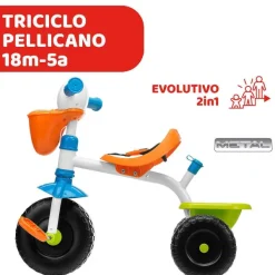 Tricicli|Chicco Triciclo Pellicano 2 In 1
