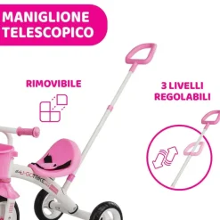Tricicli|Chicco Triciclo U-Go Girl