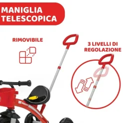 Tricicli|Chicco Triciclo U-Go Ducati