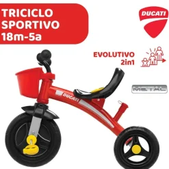 Tricicli|Chicco Triciclo U-Go Ducati