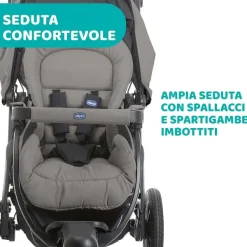 Trio E Sistemi Modulari|Chicco Trio Activ3 Con Kory Essential Dark Beige