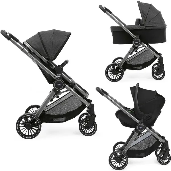 Trio E Sistemi Modulari|Chicco Trio Best Friend Pro Con Kory Essential Pirate Black
