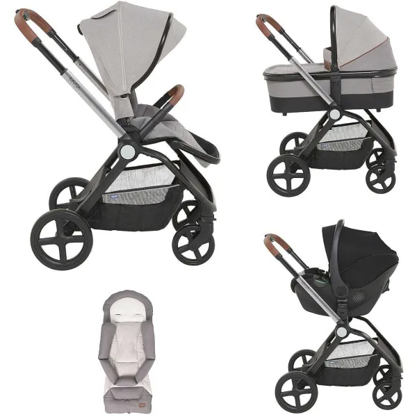 Trio E Sistemi Modulari|Chicco Trio Mysa Con Kory Essential Silver Grey
