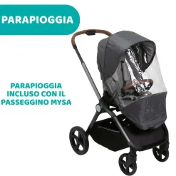 Trio E Sistemi Modulari|Chicco Trio Mysa Con Kory Essential Silver Grey