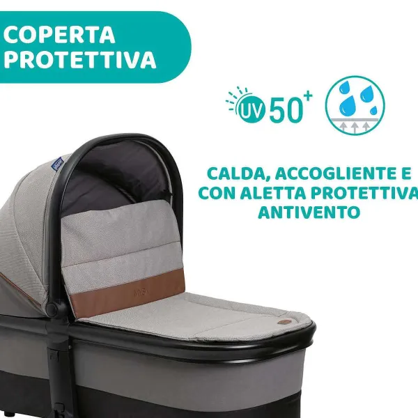 Trio E Sistemi Modulari|Chicco Trio Mysa Con Kory Essential Silver Grey