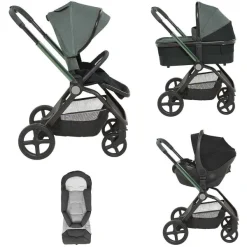 Trio E Sistemi Modulari|Chicco Trio Mysa Con Kory Essential Jade Green