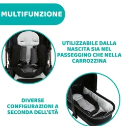 Trio E Sistemi Modulari|Chicco Trio Mysa Con Kory Essential Black Satin