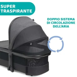 Trio E Sistemi Modulari|Chicco Trio Mysa Con Kory Essential Black Satin
