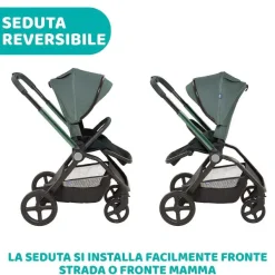 Trio E Sistemi Modulari|Chicco Trio Mysa Con Kory Plus Jade Green