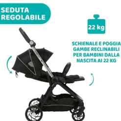 Trio E Sistemi Modulari|Chicco Trio One4Ever Con Kory Essential Pirate Black