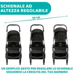 Trio E Sistemi Modulari|Chicco Trio One4Ever Con Kory Essential Pirate Black