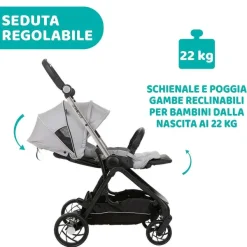 Trio E Sistemi Modulari|Chicco Trio One4Ever Con Kory Essential Silverleaf