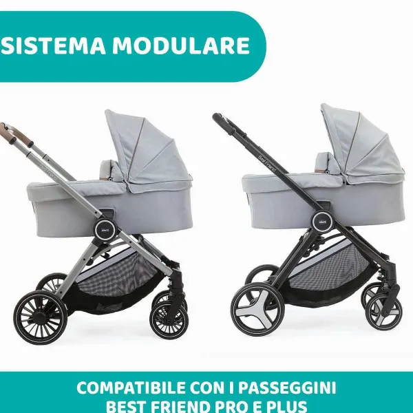 Trio E Sistemi Modulari|Chicco Trio One4Ever Con Kory Essential Silverleaf