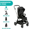 Trio E Sistemi Modulari|Chicco Trio One4Ever Con Kory Plus Pirate Black