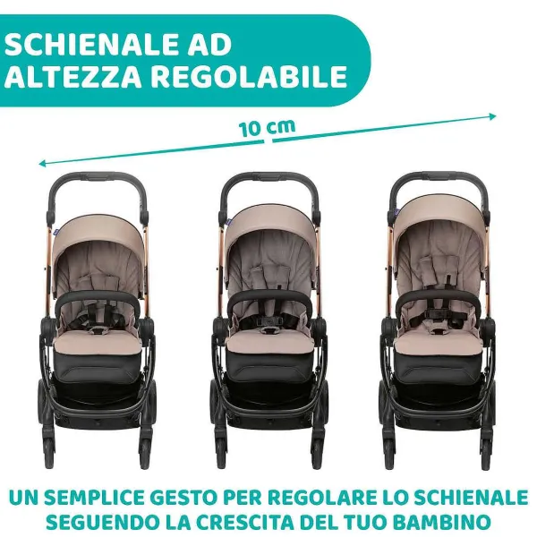 Trio E Sistemi Modulari|Chicco Trio One4Ever Con Kory Plus Desert Taupe